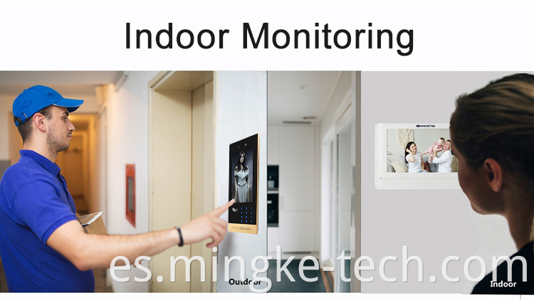 En stock Home Apartment Intercom Video Door Teléfono HD Video System